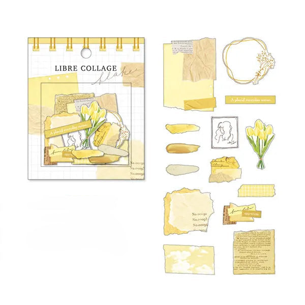 Mind Wave | Pegatinas Flake “Libre Collage”