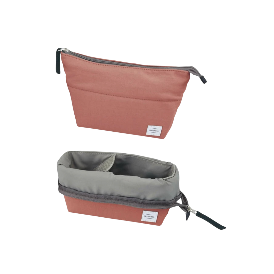 Kokuyo | Estuche Para Bolígrafos Rosa Terracota