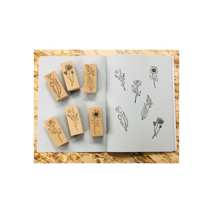 Sanby | Sunflower Stamp | Exclusive Design by RIOSTAMP