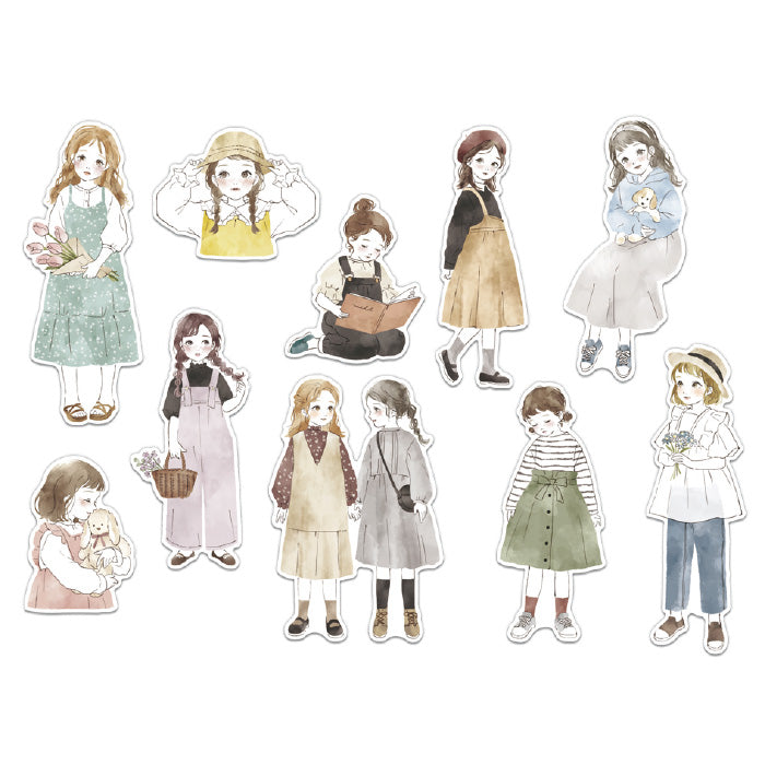 Mind Wave | Set de Pegatinas Amie Girl