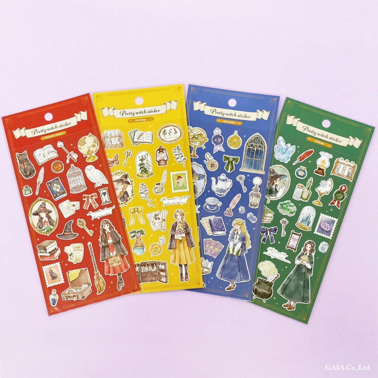 Gaia | Pegatinas Pretty Witch - Colección de Brujitas