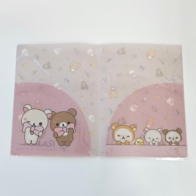 San-X | Carpeta A4 “Skincare Rilakkuma”