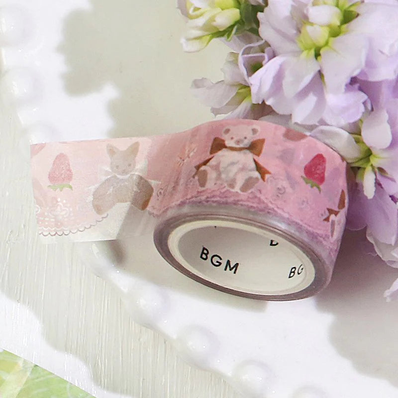 BGM | Cinta Decorativa PET - Oso de Peluche