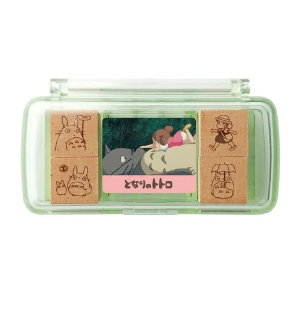 estuche de mini set mi vecino totoro y mei chan