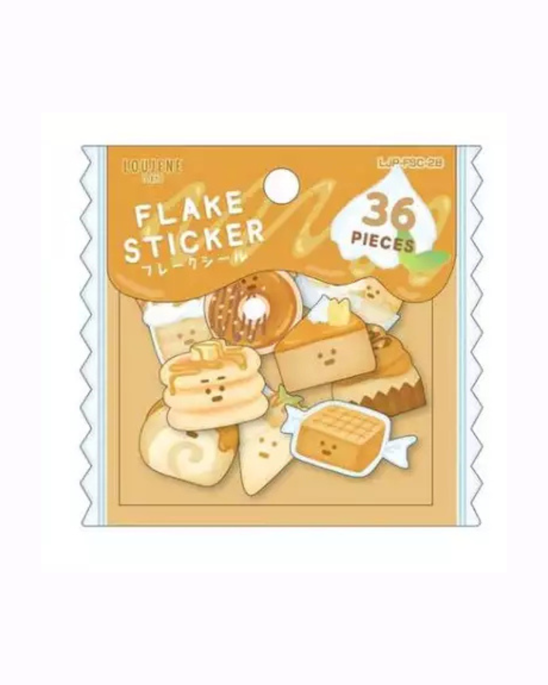 Super lindas pegatinas de postres, con temática de postres acaramelados, especiales para decorar tus recetarios