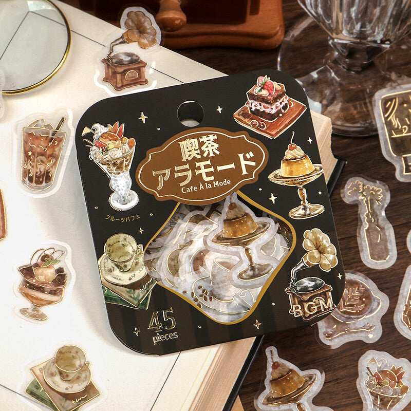 BGM | Pegatinas Flake Café A La Mode – Retro