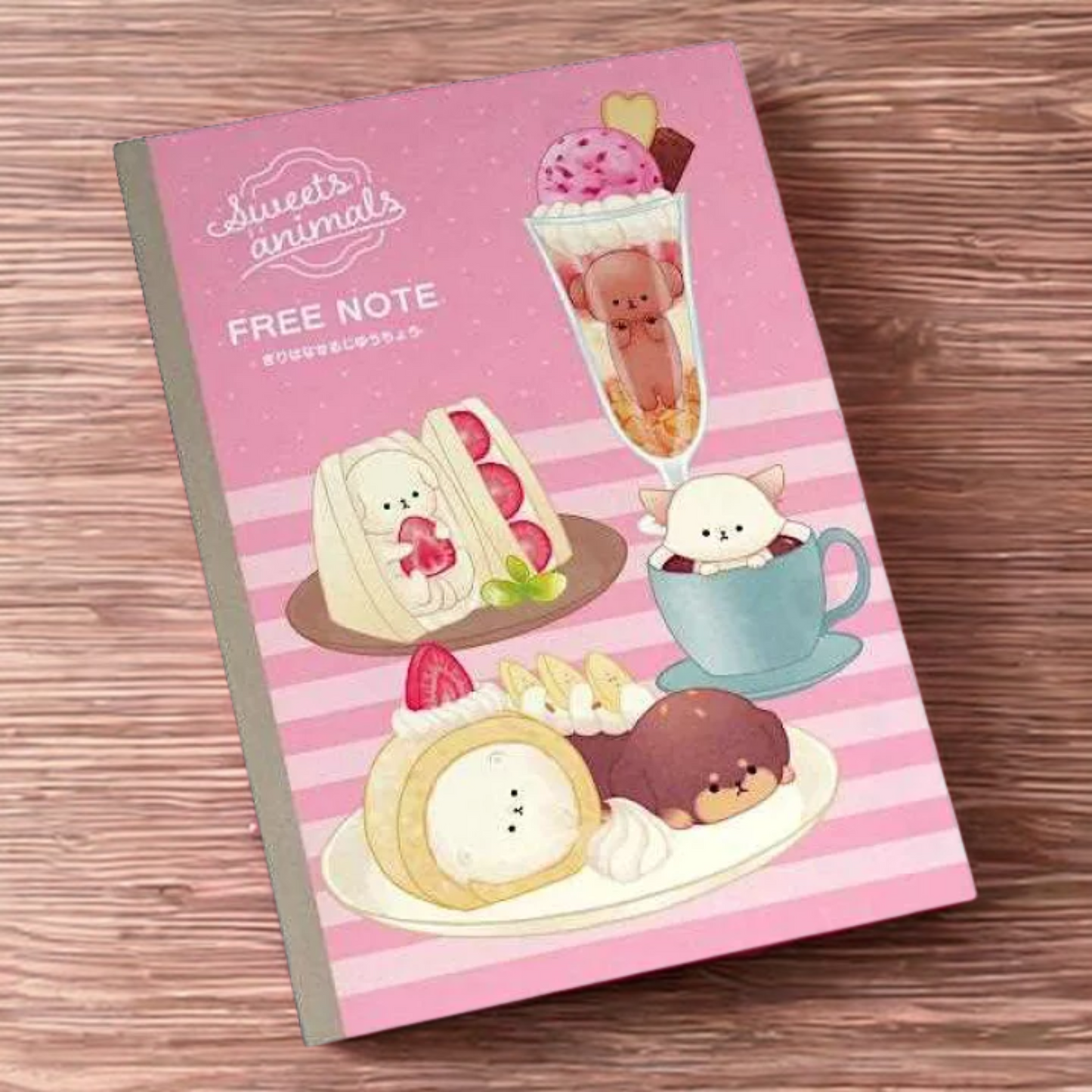 Kyowa | Cuaderno Dulces Animales 25x27