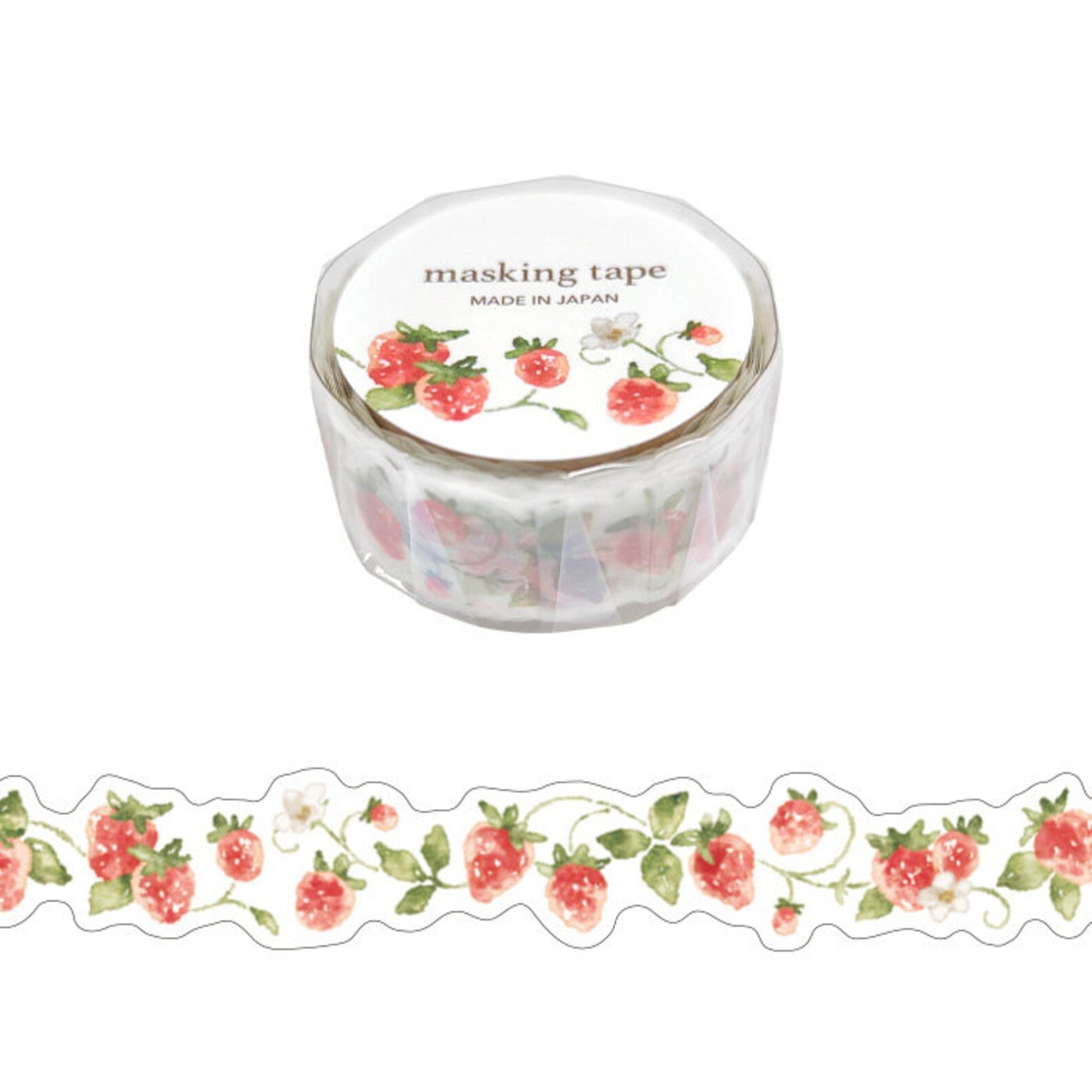 Washi tape troquelado de fresas mind wave