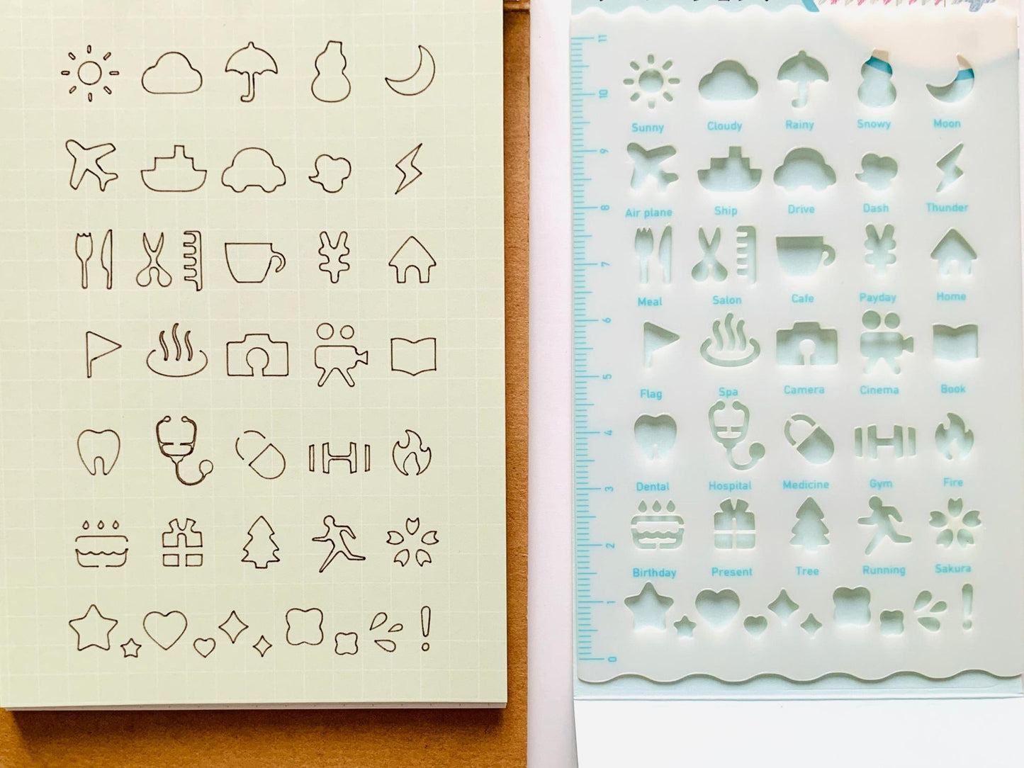Synaps | Plantillas para journaling con diferentes motivos