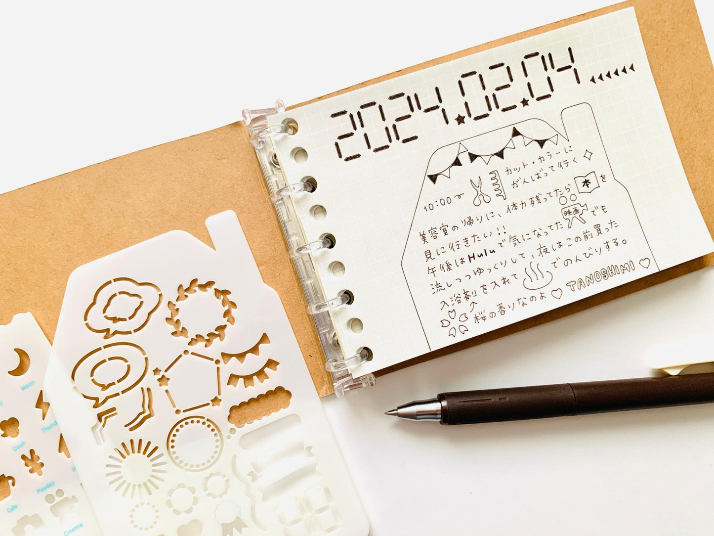 Synaps | Plantillas para journaling con diferentes motivos
