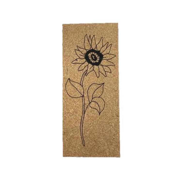 sello de madera japones anby girasol