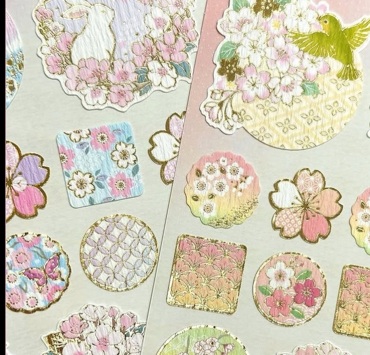 hermosa textura y detalles elegantes de las pegatinas