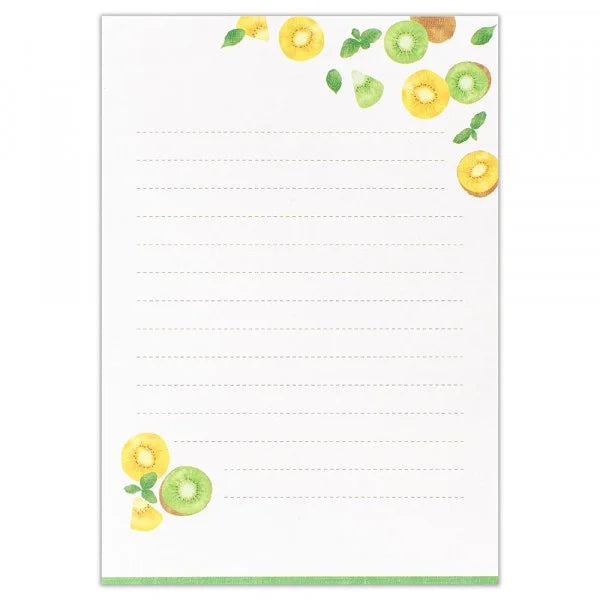 NB Co | Set de cartas Kiwi Fruit | Inspirado en Frutas