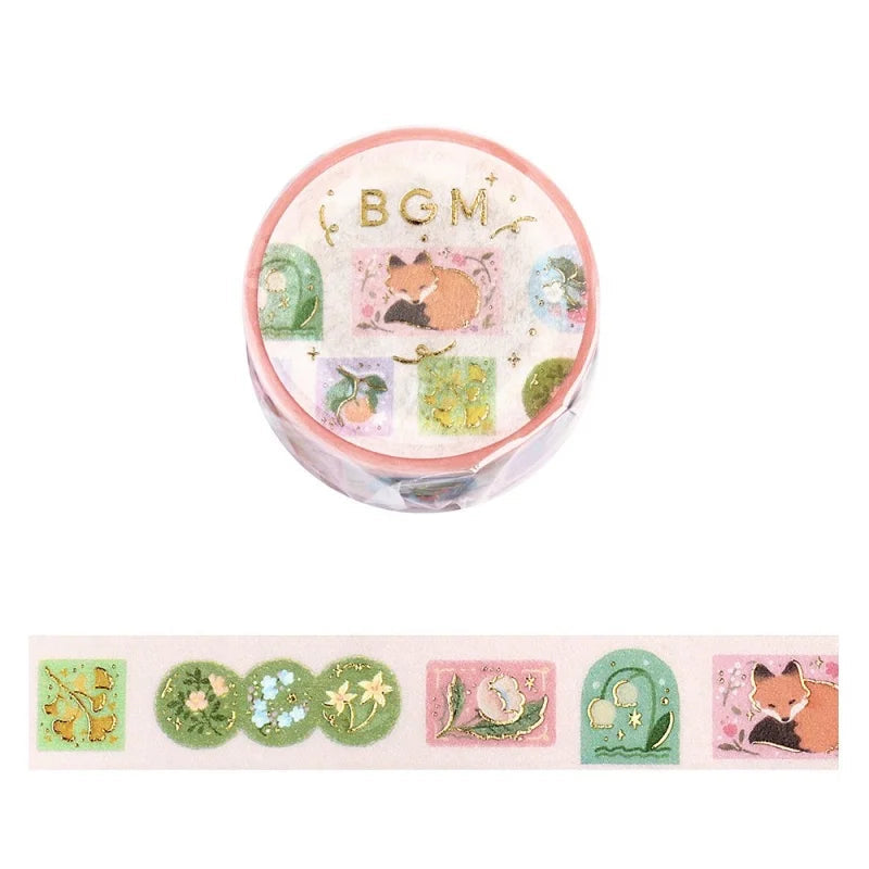 BGM | Washi Tape Decorativa Forest of Sunlight | Masking Tape