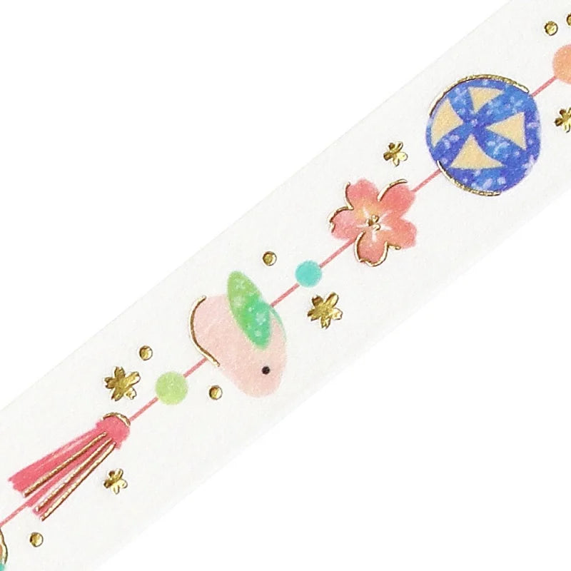 BGM | Washi Tape Decorativa Decoración Colgante de Sakuras | Masking Tape