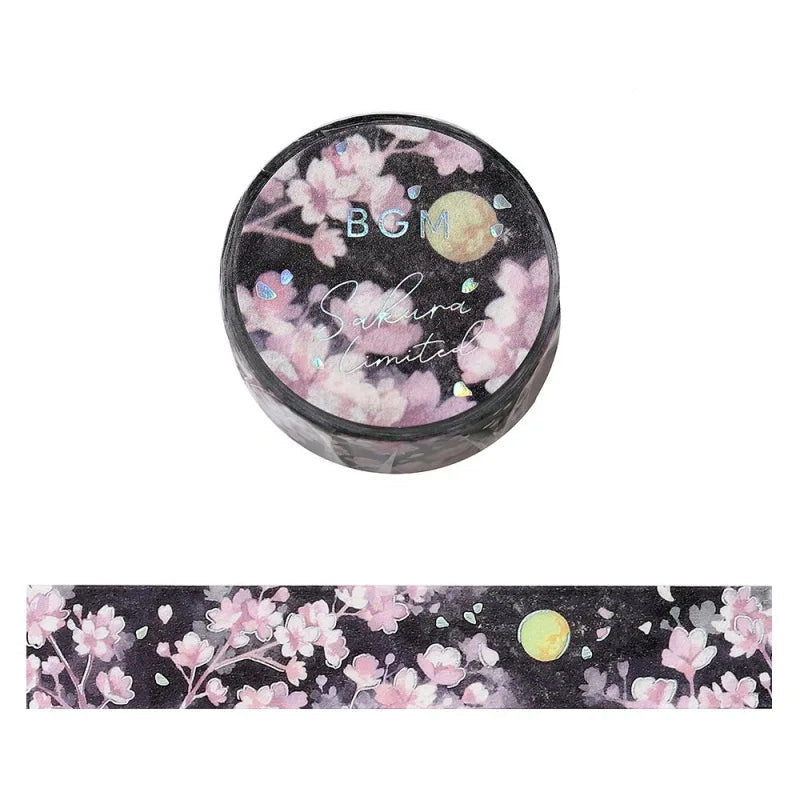 BGM | Washi Tape Decorativa Sakura Edición Limitada | Masking Tape