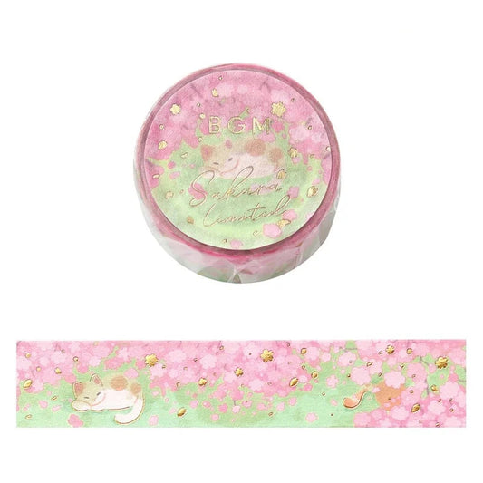 BGM | Washi Tapes Decorativas Sakura Edición Limitada | Masking Tapes