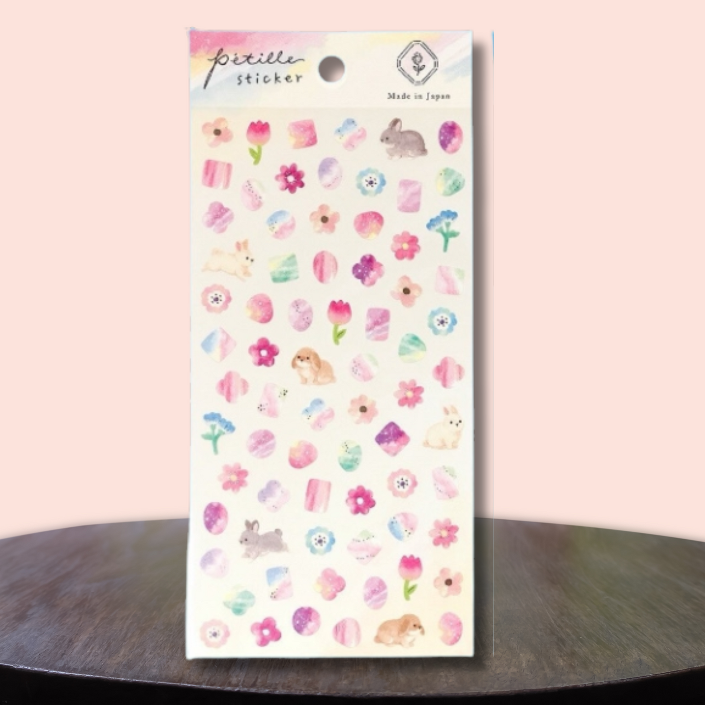 Gaia | Mini Pegatinas Petille Stickers - Flores y Animales