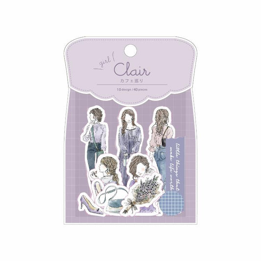 Z&K | Pegatinas Decorativas | Clair Girl