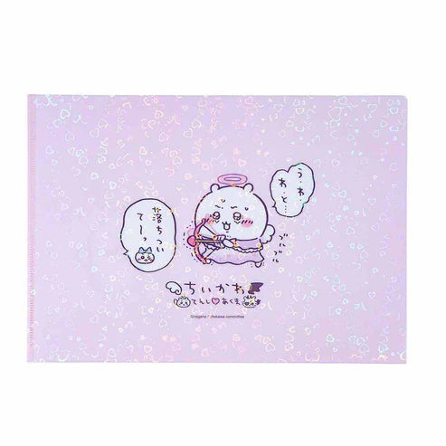 Chiikawa | Carpeta A4 holográfica Angel♡Demon