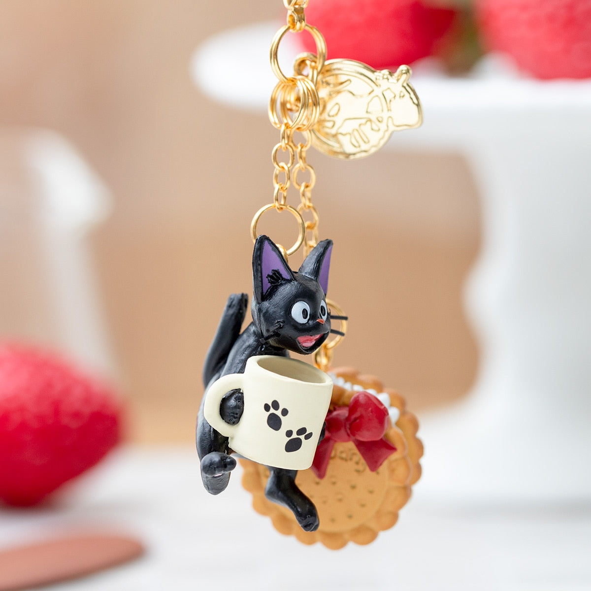 [Preorder] Kiki’s Delivery Service – Llavero Jiji con Galleta y Taza