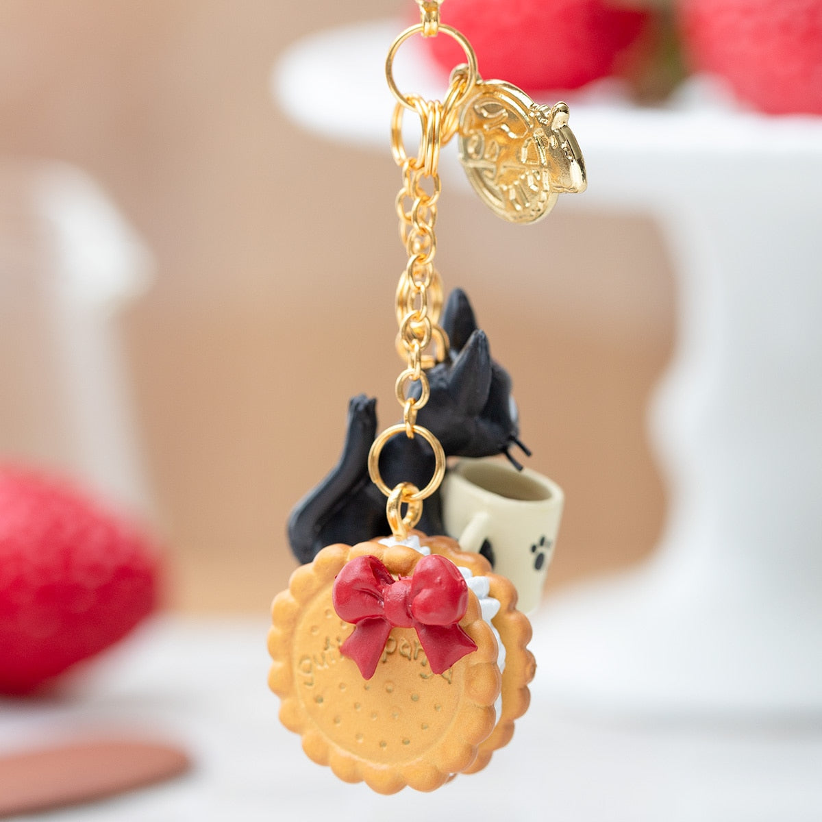 [Preorder] Kiki’s Delivery Service – Llavero Jiji con Galleta y Taza