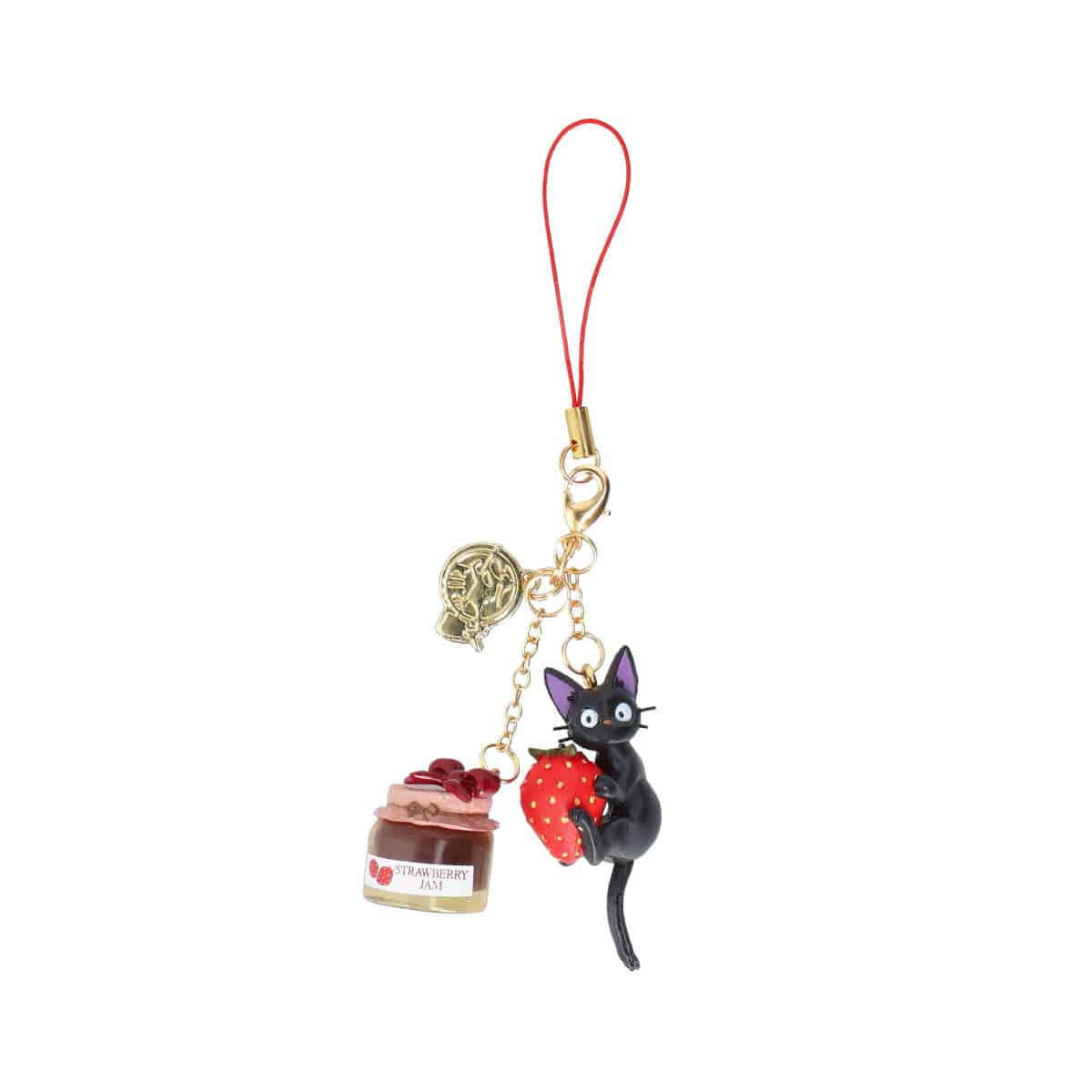 [Preorder] Kiki’s Delivery Service – Llavero Jiji con Mermelada de Fresa