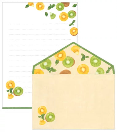 NB Co | Set de cartas Kiwi Fruit | Inspirado en Frutas