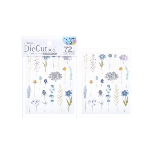 Kyowa | Pegatinas Decorativas Dry Flower | Azul