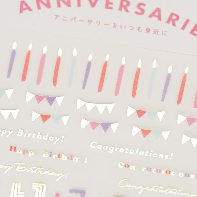 Greeting Life | Pegatinas Decorativas para Cumpleaños y Aniversarios