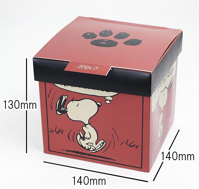 Art Print Japan | Caja de regalo sorpresa Snoopy | Rojo