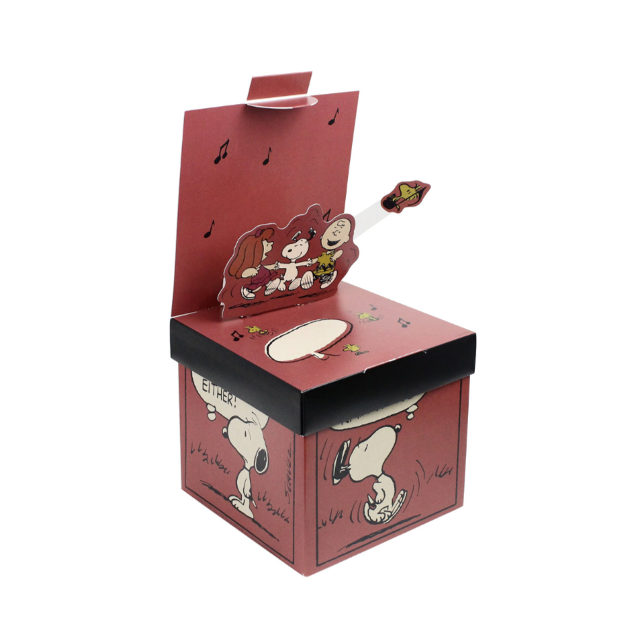 Art Print Japan | Caja de regalo sorpresa Snoopy | Rojo