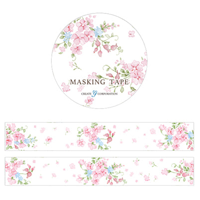 Create G | Set de papelería Pink and Blue Small Flower | Colección completa