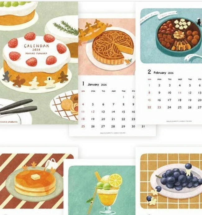 Cozyca | Calendario Mariko Fukuoka 2026 A4