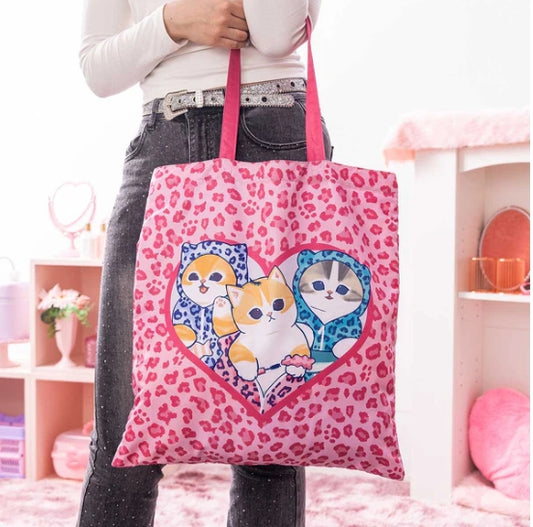 [Preorder] Mofusand GAL Cats Tote Bag