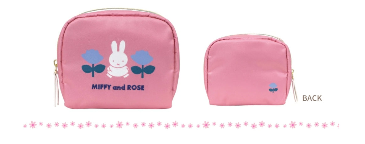 Miffy | Neceser color rosa  – Miffy and Rose