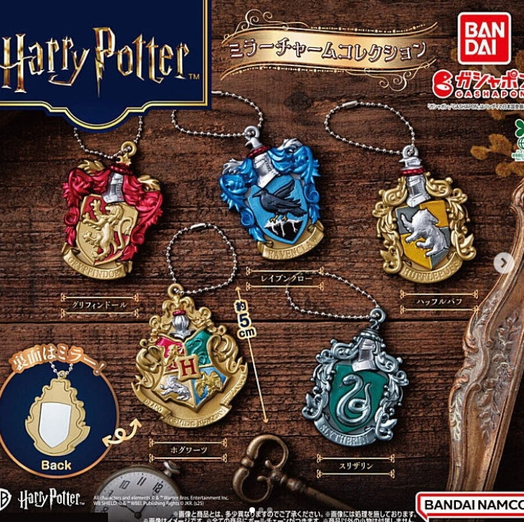 Harry Potter | Charm con espejo –  Slytherin Gachapon