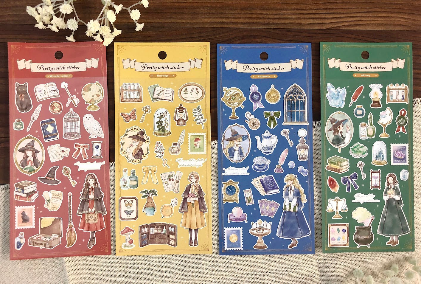 Gaia | Pegatinas Pretty Witch - Colección de Brujitas