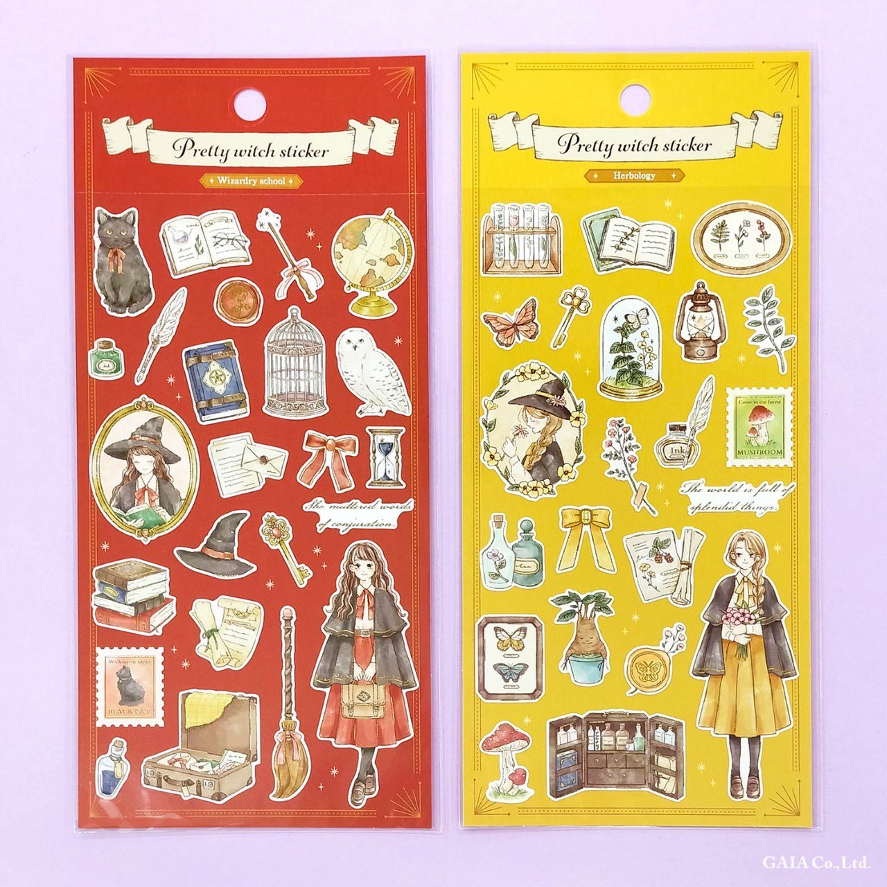 Gaia | Pegatinas Pretty Witch - Colección de Brujitas