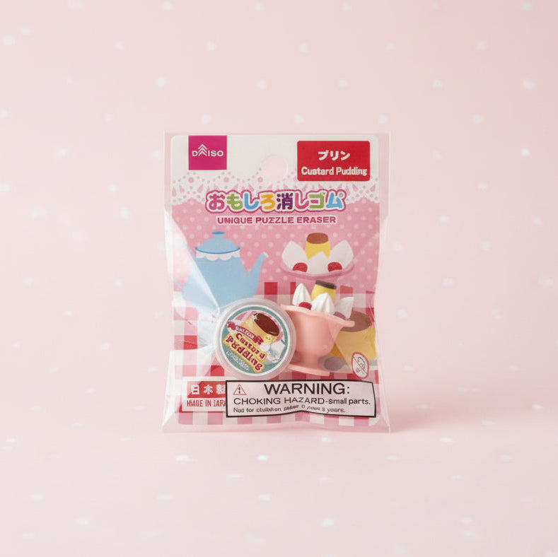 Daiso | Goma de borrar japonesa – Pudin japonés