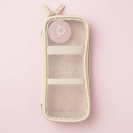 Estuche organizador  con cremallera vista frontal