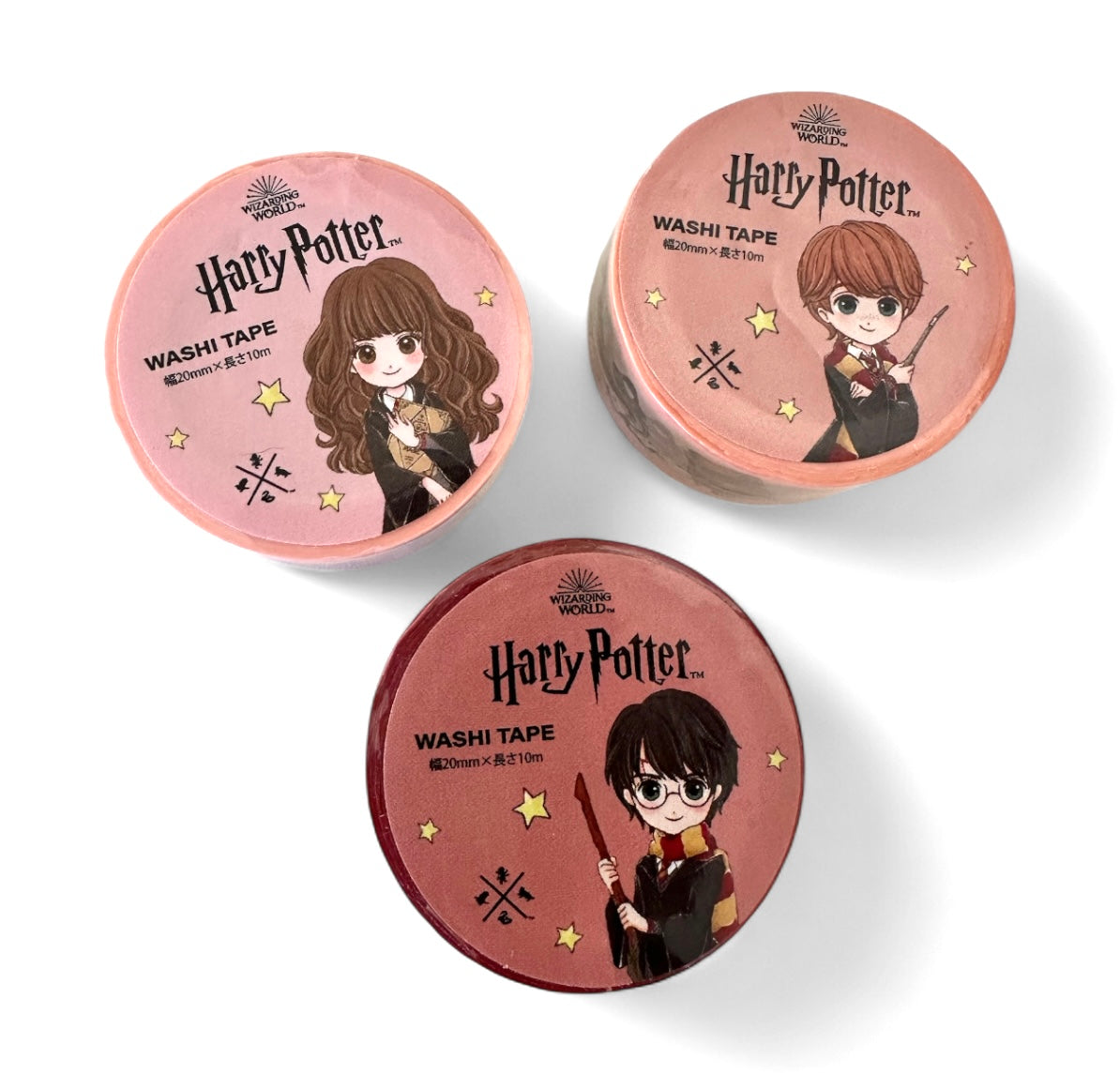 Harry Potter | Set Especial 5 folders + 3 Washi Tapes
