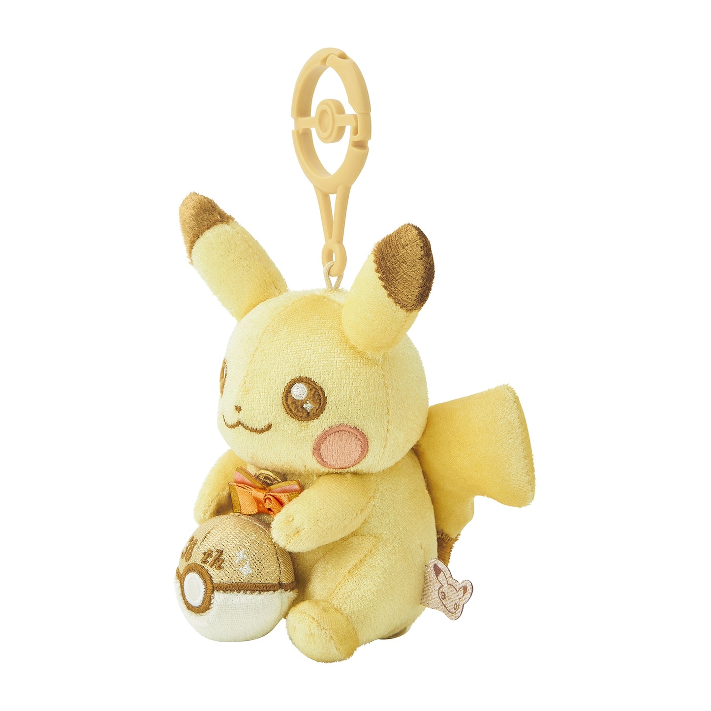 Llavero de peluche Pikachu edición aniversario “30th”, ideal como charm para bolso o mochila. Disponible en Nagomi Papelería, papelería japonesa en España.