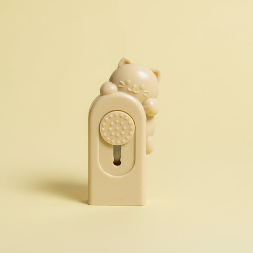 Daiso | Mini cúter retráctil – osos y gatos