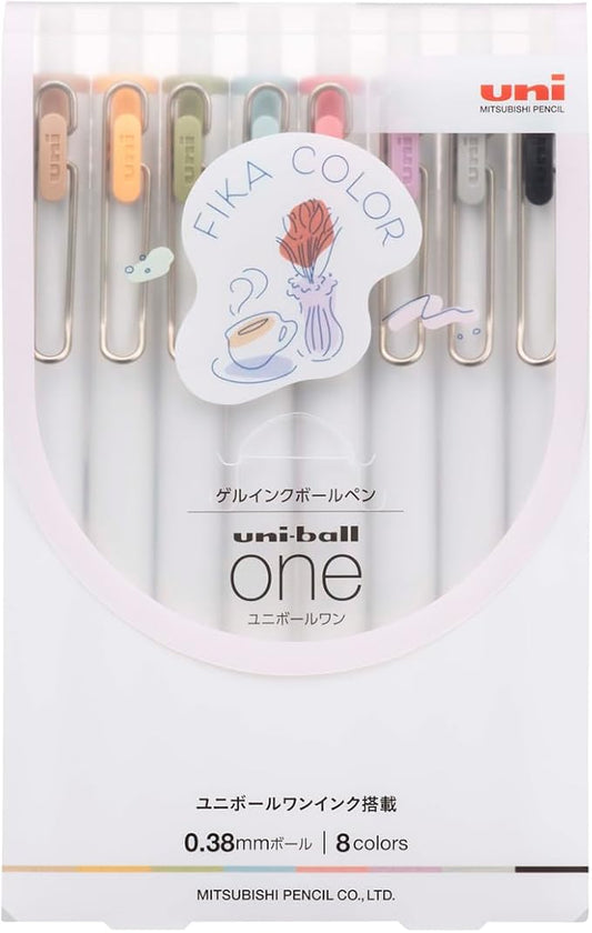 Estuche de boligrafos uni ball one