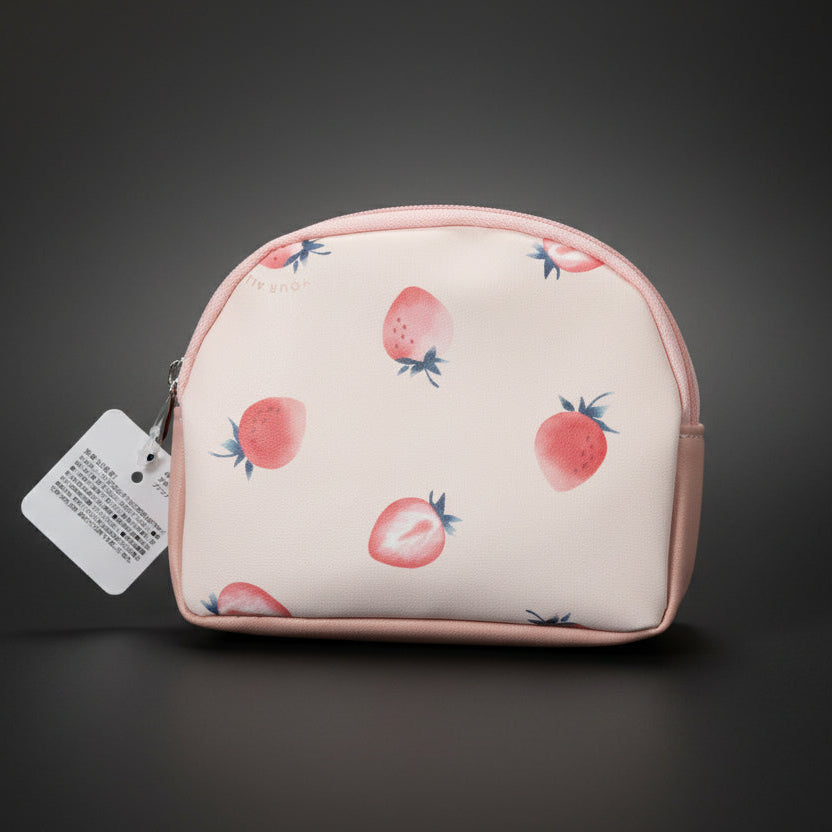 Ourally | Mini estuche – Fresas pastel