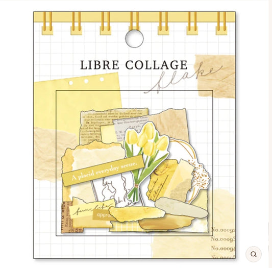 Mind Wave | Pegatinas Flake “Libre Collage”