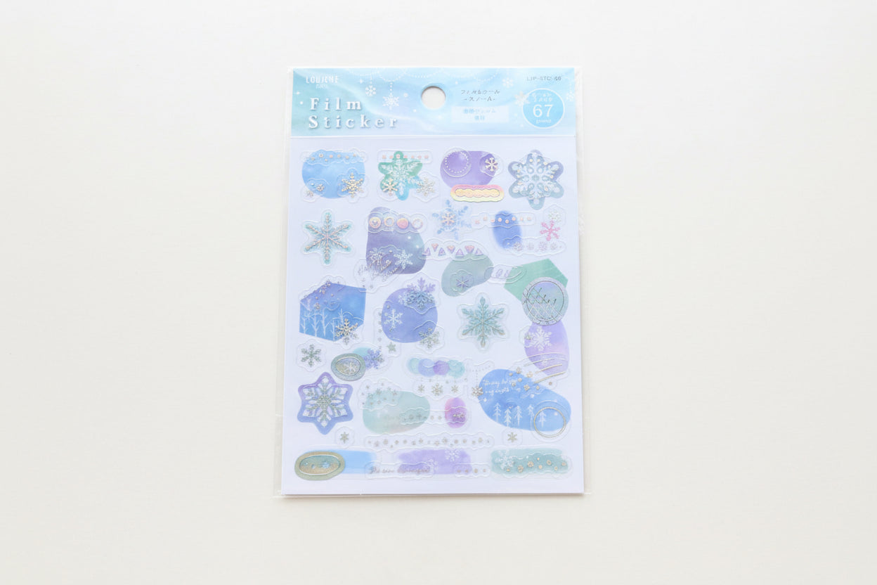 LOUJENE | Pegatinas transparentes – Invierno