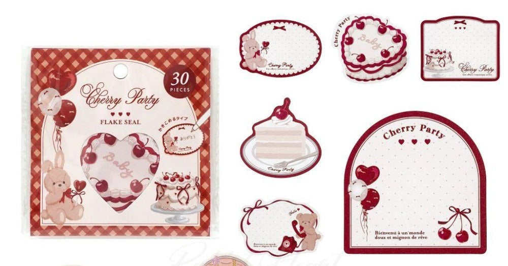 Synapse | Pegatinas flakes – Cherry Party