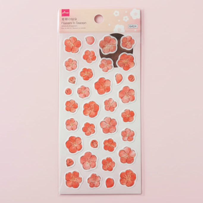 Daiso | Pegatinas flor de Ume – Flowers in Season